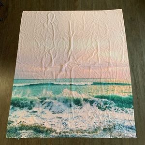 Sunset on the ocean tapestry